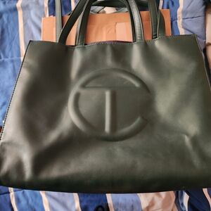 DARK OLIVE TELFAR BAG MEDIUM